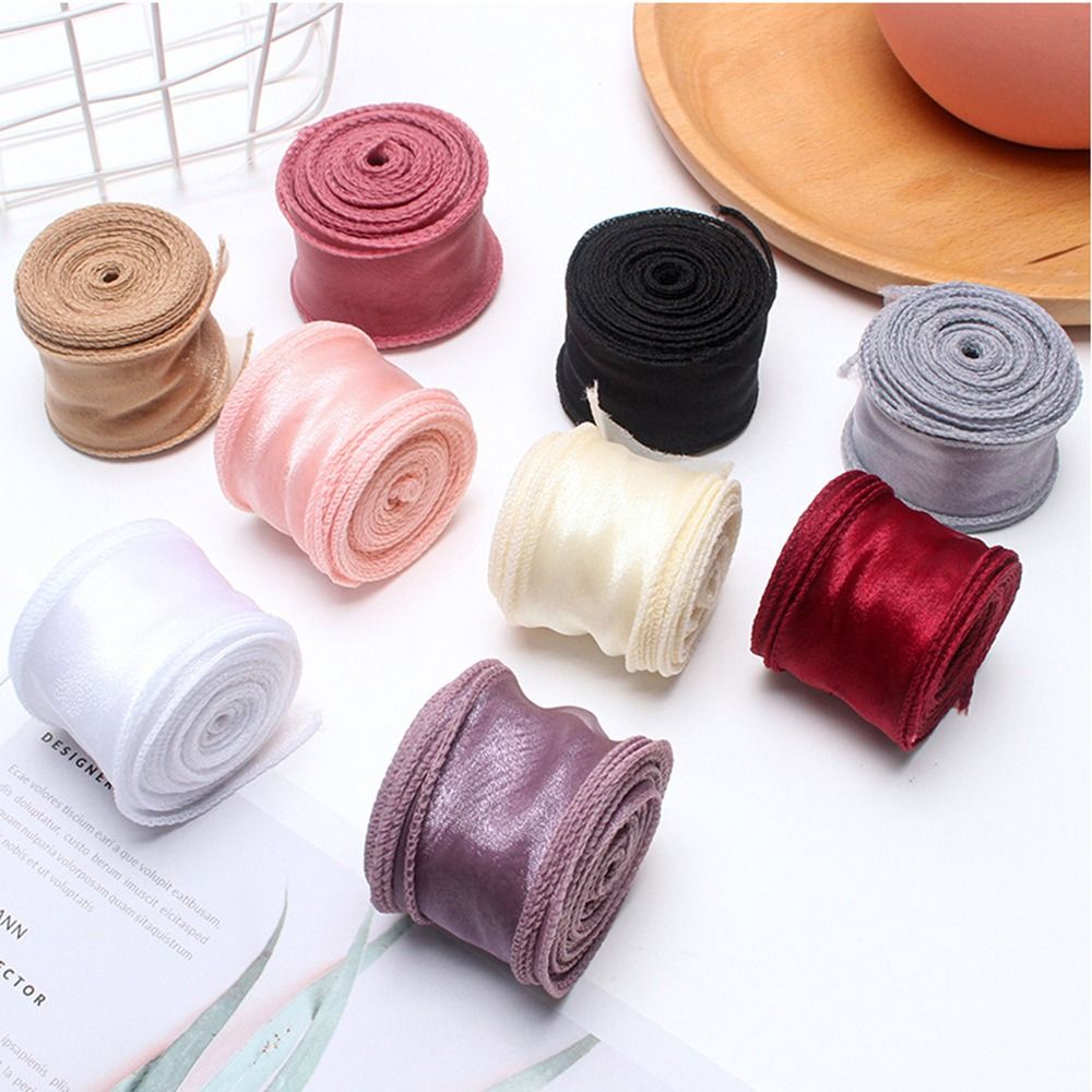 Roll Satin Ribbon 40mm 10 yard - Ribbon Organza Roll ulasan dan harga