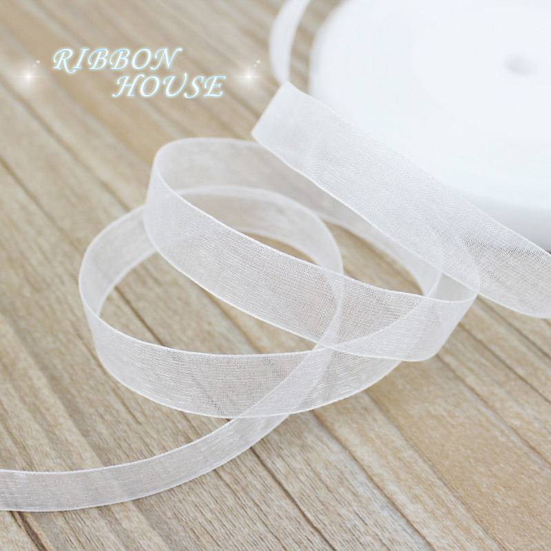 (50 yards/roll) 12/15/20/25/40 - Ribbon Organza Roll ulasan dan harga
