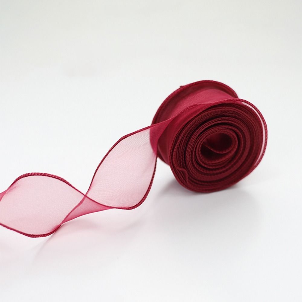40mm 10 yards Roll of Satin Ri - Ribbon Organza Roll ulasan dan harga