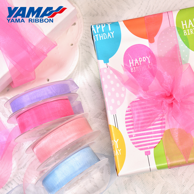 YAMA Sheer Organza Silk Ribbon - Ribbon Organza Roll ulasan dan harga